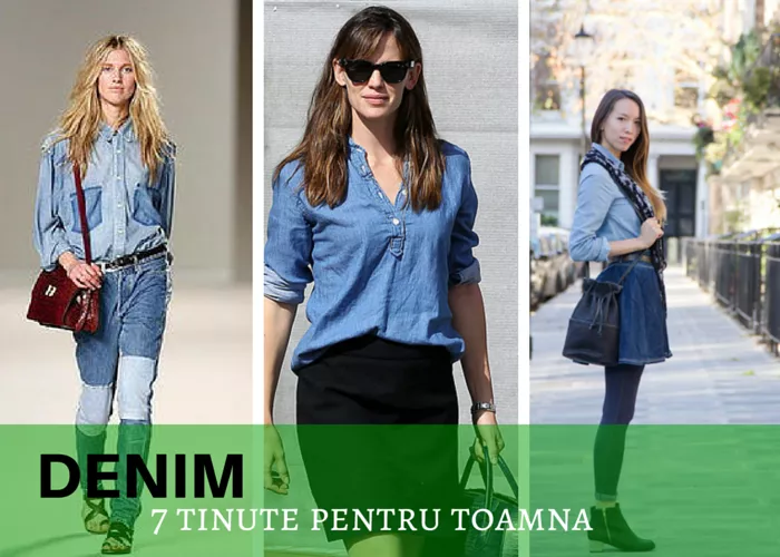 denim tinute pentru toamna