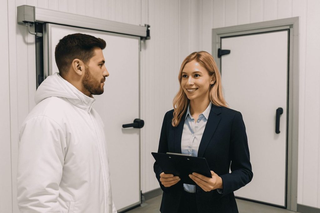 Clasificarea ușilor pentru camere frigorifice și particularitățile fiecărei categorii